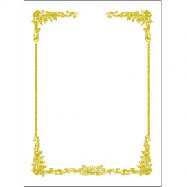 금박(나)상장 [프린터용] [100장]