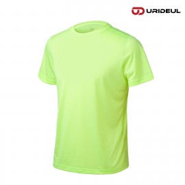 반팔 쿨론 티셔츠 연두색 (주)우리들